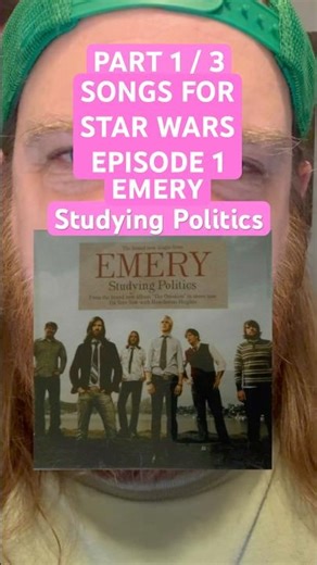 STAR WARS Ep 1 SONGS Emery Studying Politics #emery #scenekid #emomusic #screamo #starwars #shorts