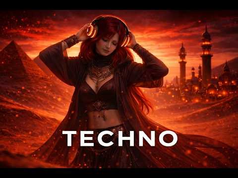 Hypnotic Techno Mix 🔴 Arabian Desert Techno Journey | Atmospheric Underground Techno