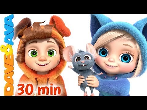 🐬 One Little Finger & More Kids Songs by Dave and Ava 🐬