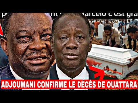 ⚠️ BREAKING NEWS: Kobenan Kouassi Adjoumani reveals the death of Alassane Dramane Ouattara 😨