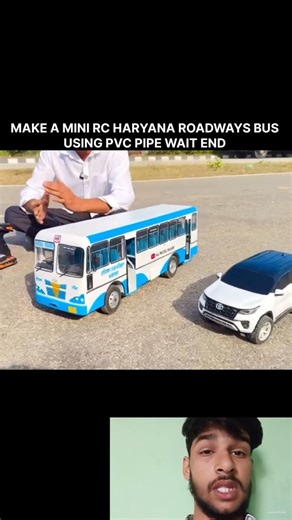 How To Make RC Hariyana Rodways Bus #haryana #roadways #bus #making #shorts