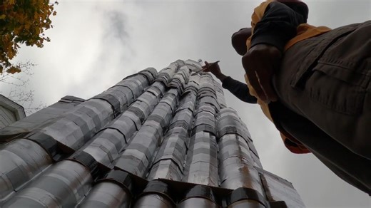 Philadelphia artist crafts incredible replicas using recycled materials