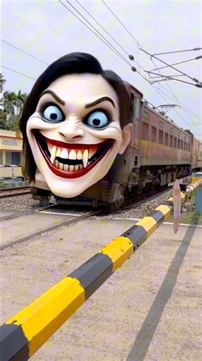 ￼ Dangerous horror, Indian new express train #train #shorts ￼