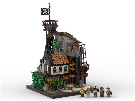 LEGO MOC-251348 Pirate Island - aka Island of the Pirate Bride (Pirates 2026)
