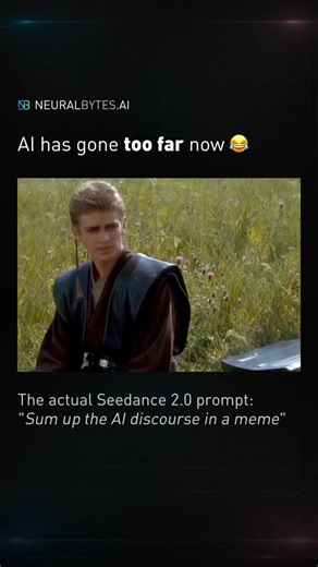 NeuralBytes AI | AI discourse summed up in one meme. Anakin: “We need more data centres.” And honestly… that’s not wrong. Behind all the AGI hype, the... | Instagram