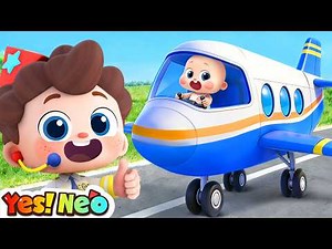 🔴LIVE | Baby Becomes a Pilot | Airport Safety Rules | Nursery Rhymes & Kids Songs | Yes! Neo