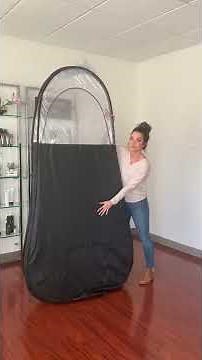 Pop-Up Tanning Tent Tutorial - How To Set Up and Fold Down