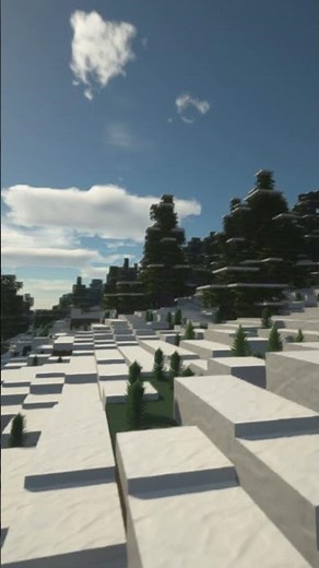 Realistic Minecraft graphics volcanic eruption RTX #Shorts