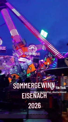 Sommergewinn 2026 in Eisenach - MAD MAX Fahrgeschäft