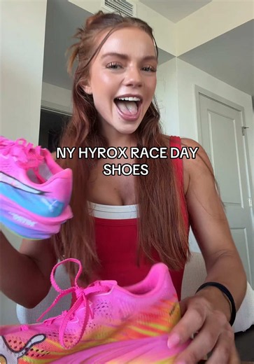 I got so many questions about the shoes I was wearing! #pumashoes #racedayshoes #runningshoes