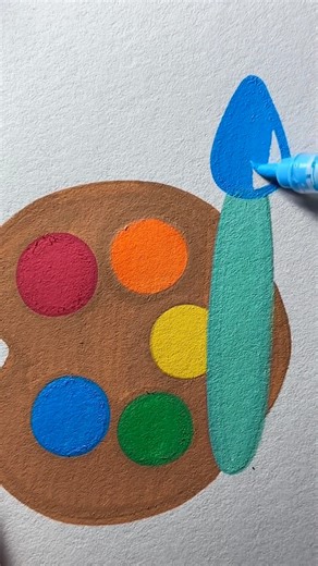 Sound of soul / painting tray sketching #sketching #art #colouring #asmr | Process Streams