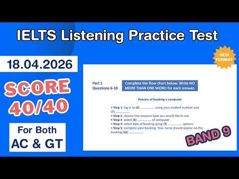 IELTS Listening Practice Test 2026 with Answers 18.04.2026 - Test #297