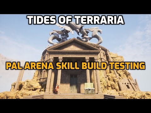 Palworld: Pal Arena Test Day | Testing Builds, Skills, Pals & Weapons.