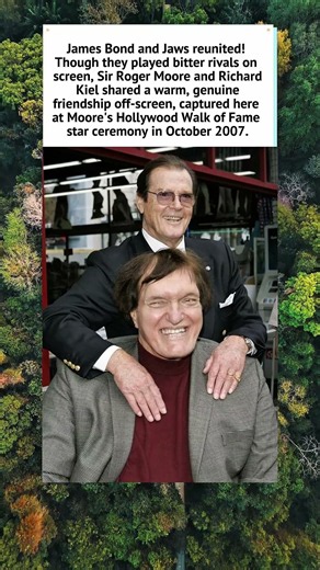 James Bond & Jaws Reunited (2007) #JamesBond #RogerMoore #RichardKiel #Shorts