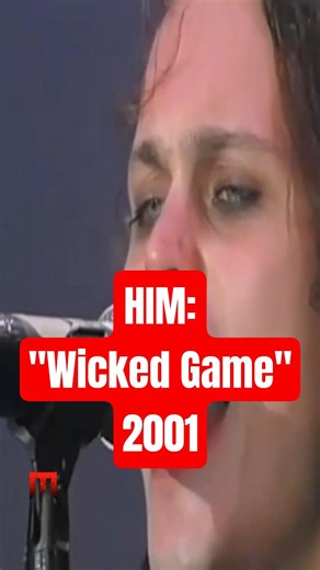 HIM - Wicked Game (Live at Rock am Ring 2001) | Ville Valo's Iconic Gothic Rock Performance