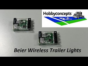 Beier Wireless Infrared & Bluetooth Wireless Trailer lights