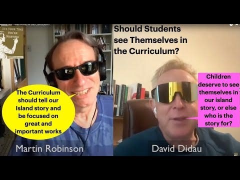 Should the curriculum be a mirror or a window?