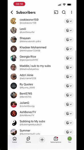 Subbing to my subs #subscribemychannel #subscribe