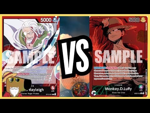 [OP12] Rayleigh Gameplay vs GP Luffy | VOD REVIEW | ONE PIECE CARD GAME