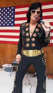 A little burning Love..See you on the next Live show! | Elvis Tribute Artist Chris Bishop