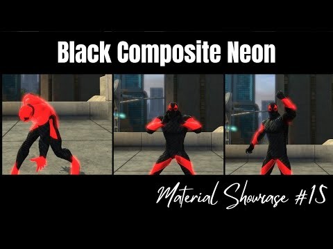Material Showcase Ep 15: Black Composite Neon