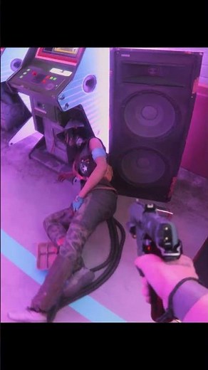 Brutal Johnny Silverhand Combat Bodycam Realism cyberpunk 2077