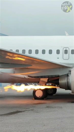 Why Do Flames Shoot Out of Airplane Engines? ✈️🔥😳