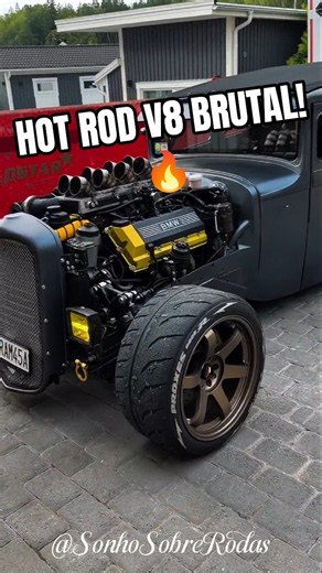 🔥 Hot Rod V8 Insano! O Monstro Mais Bruto Que Você Vai Ver Hoje 🤯