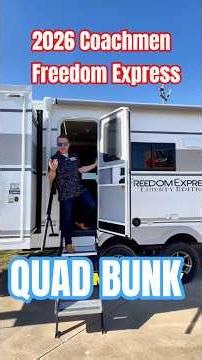 IS THIS THE BEST #family #traveltrailer FOR 2026?? QUICK #walkthrough ‪@CoachmenRVs‬ 330BHJJ #rvlife