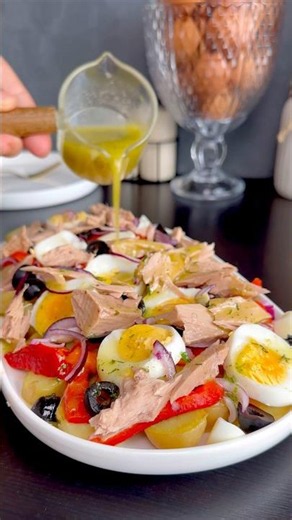 The Best Summer Salad 🥗 #potatosalad #easyrecipe #shorts #salads #easyrecipe
