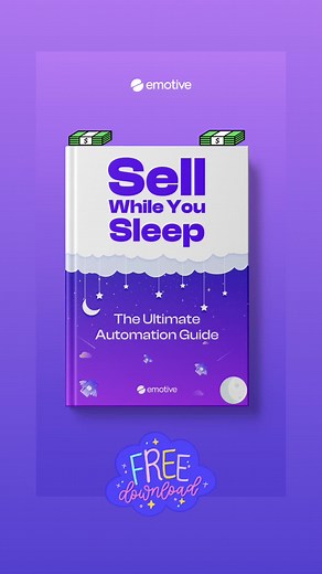 Learn how to sell while you sleep with our SMS Automation Guide for eComm. Download it for FREE now! #ecommerce #shopify #shopifytips #shopifystore #bigcommerce #woocommerce #smsmarketing https://emotive.io/automation-guide