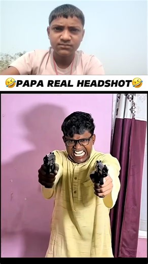 papa real headshot @prabhat vinesyt #freefire