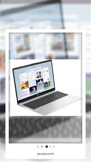 HP 255 G10 Thin And Light Laptop Ryzen 5 7520U 8GB RAM 512GB SSD Matte Silver 15.6 Inch