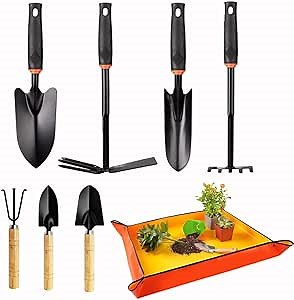 Gardening Tool Set (7pcs) - Durable Gardening Supplies,