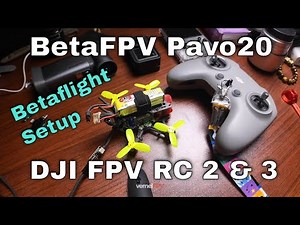 Connecting the BetaFPV Pavo20 with the DJI Remote Controller 2 & 3 | Updated
