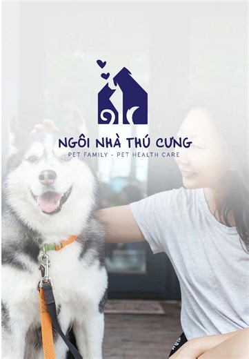 Thiết kế Logo Shop Thú Cưng Đơn Giản và Cao Cấp