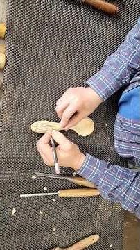 How to Carve a Wooden Spoon.#ASMR #woodscraft #woodcarving #handmade #woodworking