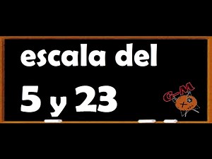 APRENDER A DIVIDIR Y MULTIPLICAR-ESCALA- 5 y 24- part 1
