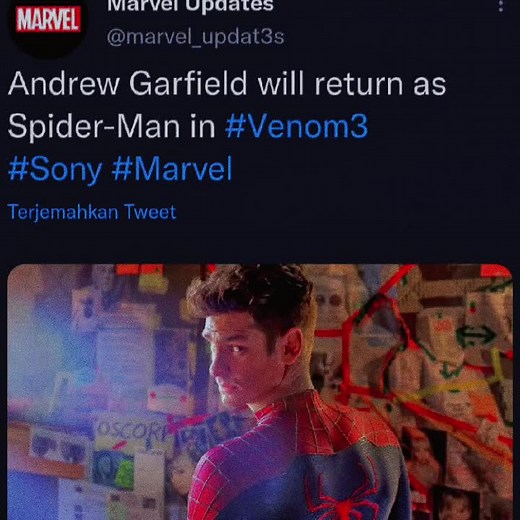 Andrew Garfield Fights an Alien in Venom 3 | Spiderman vs Venom