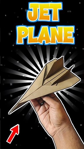 Amazing Super Jet Paper Plane | Easy DIY Flying Tutorial ✈️🔥 #PaperPlane #Jet #DIY