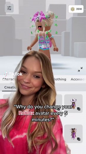 Who else is also changing their avatar on #Roblox all the time?