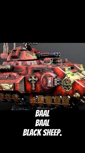 Unique Blood Angels Tank Conversions 🩸