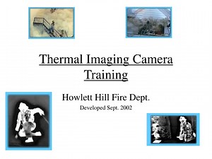 Thermal Imaging Camera Training - SlideServe