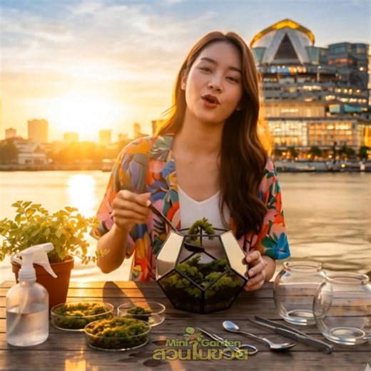 Mini Garden สวนในขวด on Reels