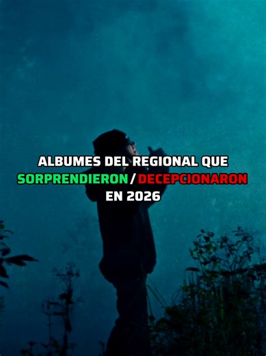 ALBUMES QUE SORPRENDIERON/DECEPCIONARON DEL REGIONAL EN 2026 / AR CORRIDOS X @PESO ꛕͲ #calle24 #spotifymexico #regionalmexicano #corridos