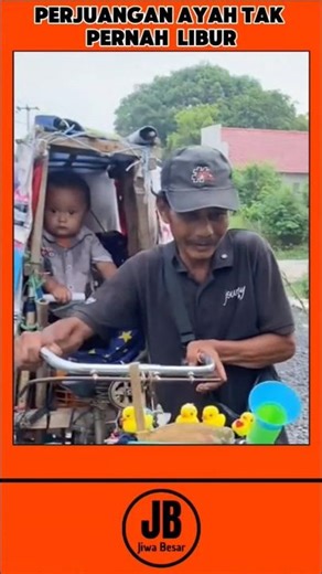 PERJUANGAN AYAH TAK PERNAH LIBUR ⁉️🥹#kisahharu #ceritainspiratif