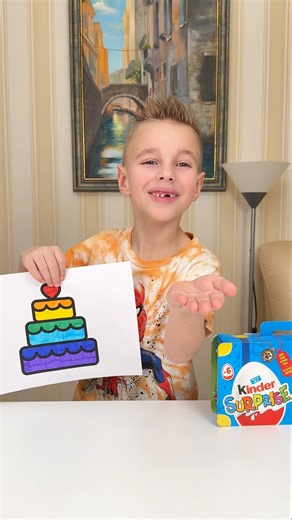 💁🏻‍♀️🎂She Found a Way to Draw a Cake 🕺🏻