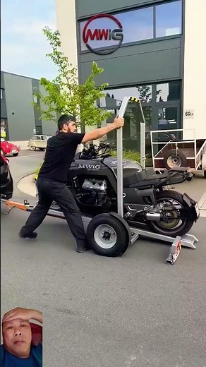 DIY Motorcycle trailer for easy solo loading - Build & Tutorial . @meanwhileinthegarage