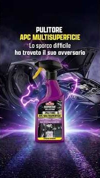 PULITORE APC MULTISUPERFICIE - un solo prodotto per pulire interni ed esterni 🚗✨