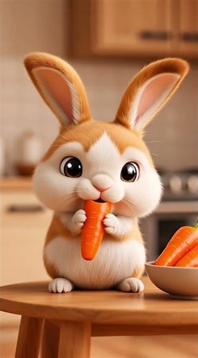 Kelinci Lucu Makan Wortel 🥕🐰
